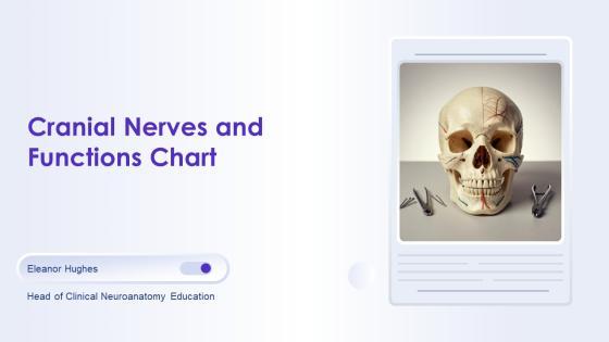 Cranial Nerves And Functions Chart PPT Summary VM