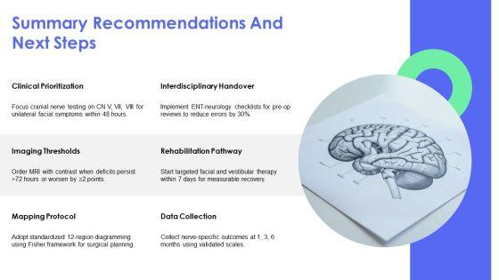 Cranial Nerves Brain Diagram PPT Information VM