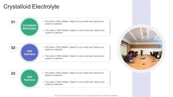 Crystalloid Electrolyte In Powerpoint And Google Slides Cpb