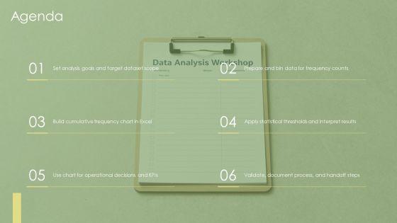 Cumulative Frequency Chart Excel PPT Presentation VM