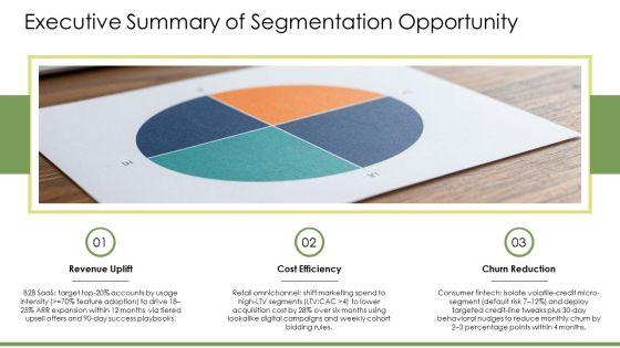 Customer Segmentation Business Model Canvas PPT Template VM