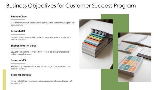 Customer Success Playbook PPT Mockup VM