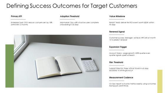 Customer Success Playbook PPT Mockup VM