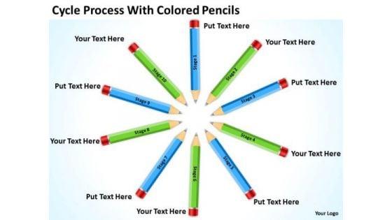 cycle_process_with_colored_pencils_ppt_business_plan_writing_powerpoint_slides_1.jpg