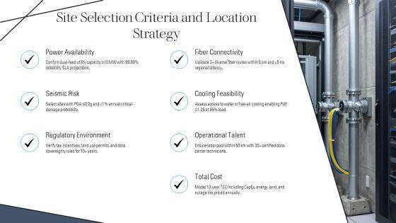 Data Center Business Plan PPT Example VM