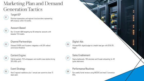 Data Center Business Plan PPT Example VM