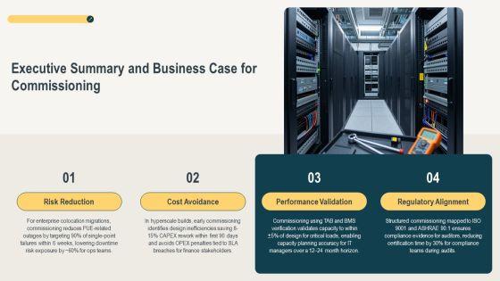 Data Center Commissioning Checklist PPT Example VM