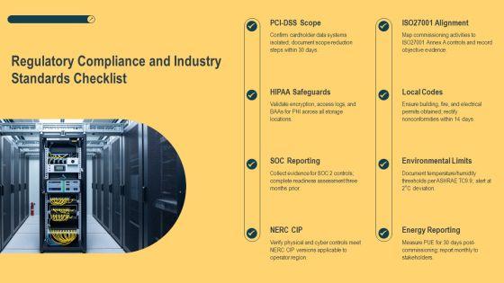 Data Center Commissioning Checklist PPT Example VM