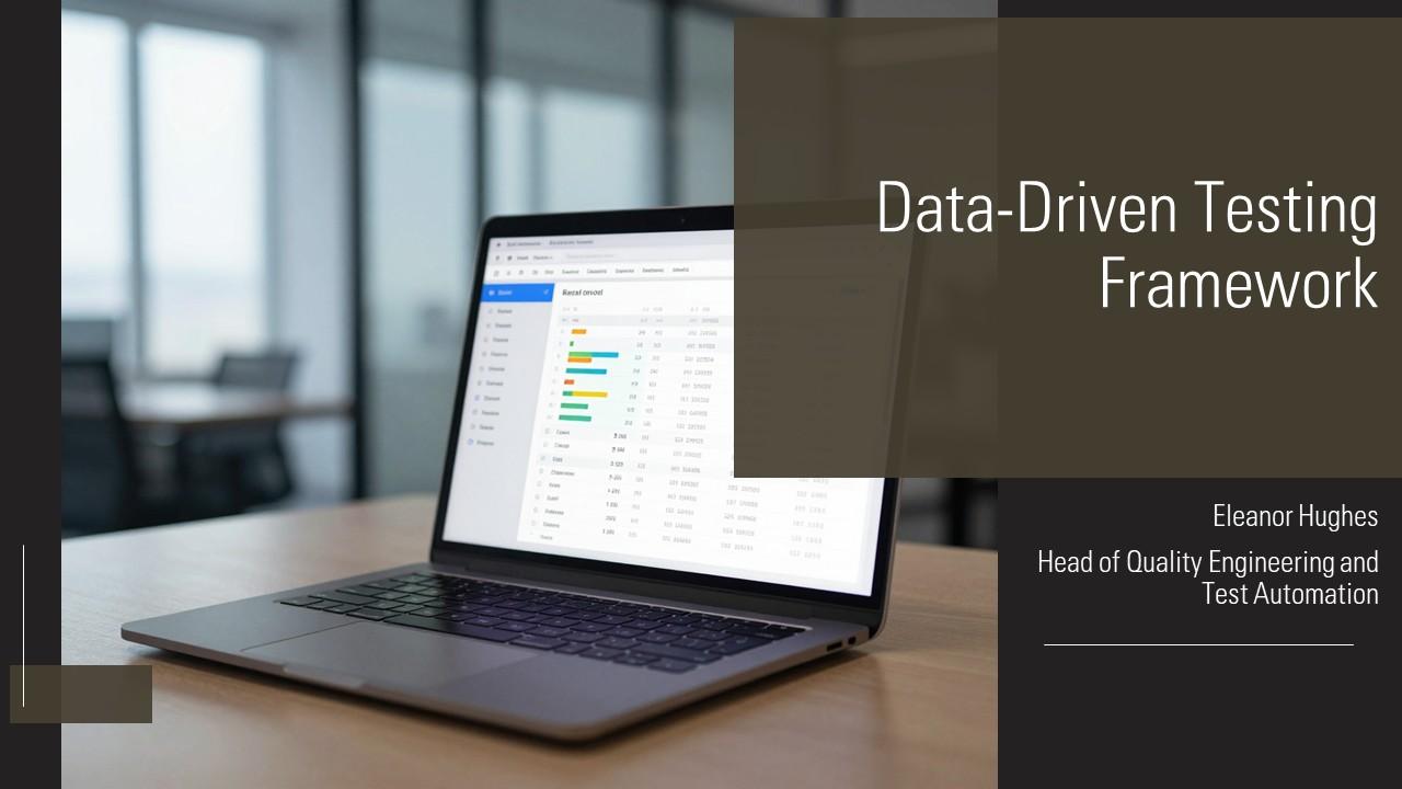 Data Driven Testing Framework PPT Summary VM