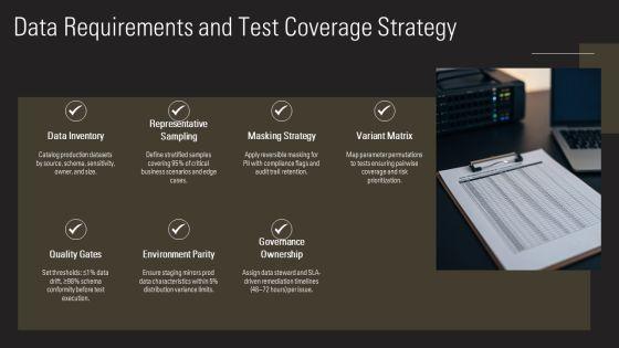 Data Driven Testing Framework PPT Summary VM