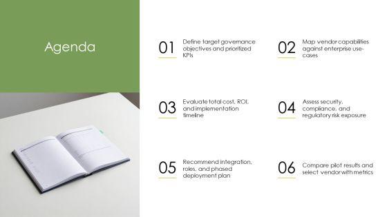 Data Governance Tools Comparison PPT Guidelines VM