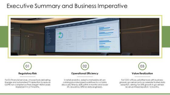 Data Governance Tools Comparison PPT Guidelines VM