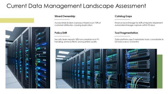 Data Governance Tools Comparison PPT Guidelines VM