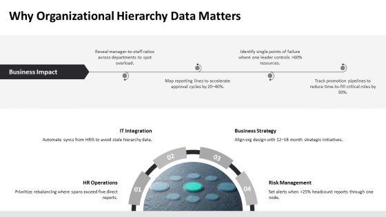 Data Visualization For Organizational Hierarchy PPT PowerPoint VM