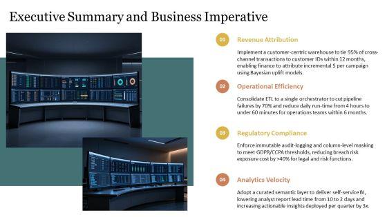Data Warehouse Framework PPT Structure VM