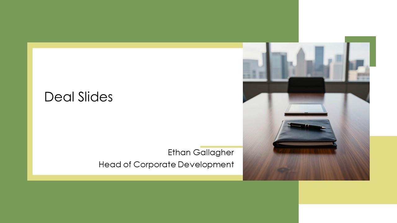 Deal PPT Structure VM
