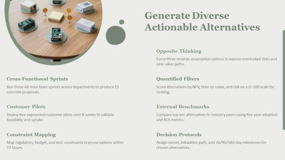 Decision Making Process 6 Steps PPT PowerPoint VM
