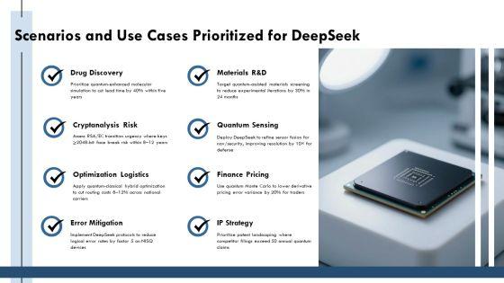 Deepseek For Quantum Technology Strategy PPT Demonstration VM