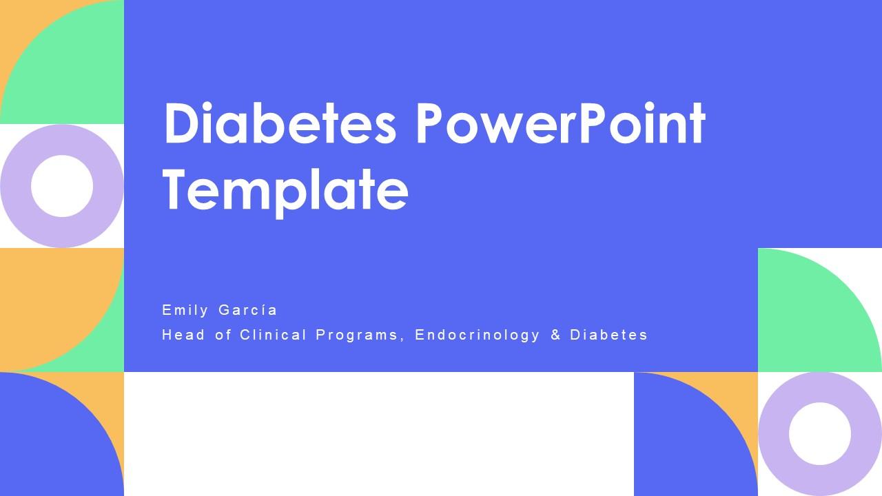 Diabetes PPT Example VM