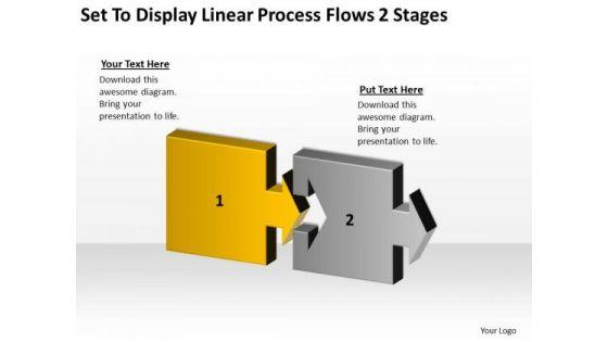 display_linear_process_flows_2_stages_sample_business_continuity_plan_powerpoint_templates_1.jpg