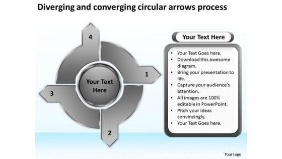 diverging_and_converging_circular_arrows_process_flow_network_powerpoint_slides_1.jpg