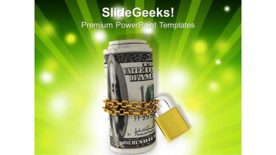 dollars_locked_with_chain_crisis_powerpoint_templates_and_powerpoint_themes_1012_title.jpg