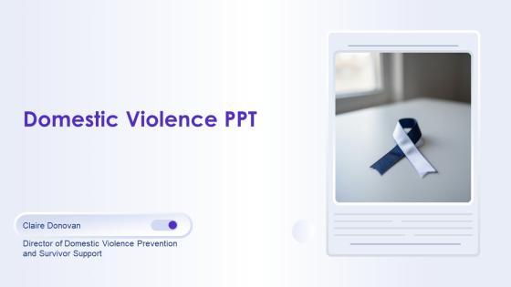 Domestic Violence PPT Presentation VM