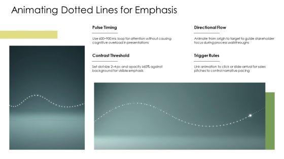 Dotted Line PPT Sample VM