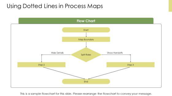 Dotted Line PPT Sample VM