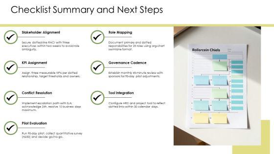 Dotted Line PPT Sample VM