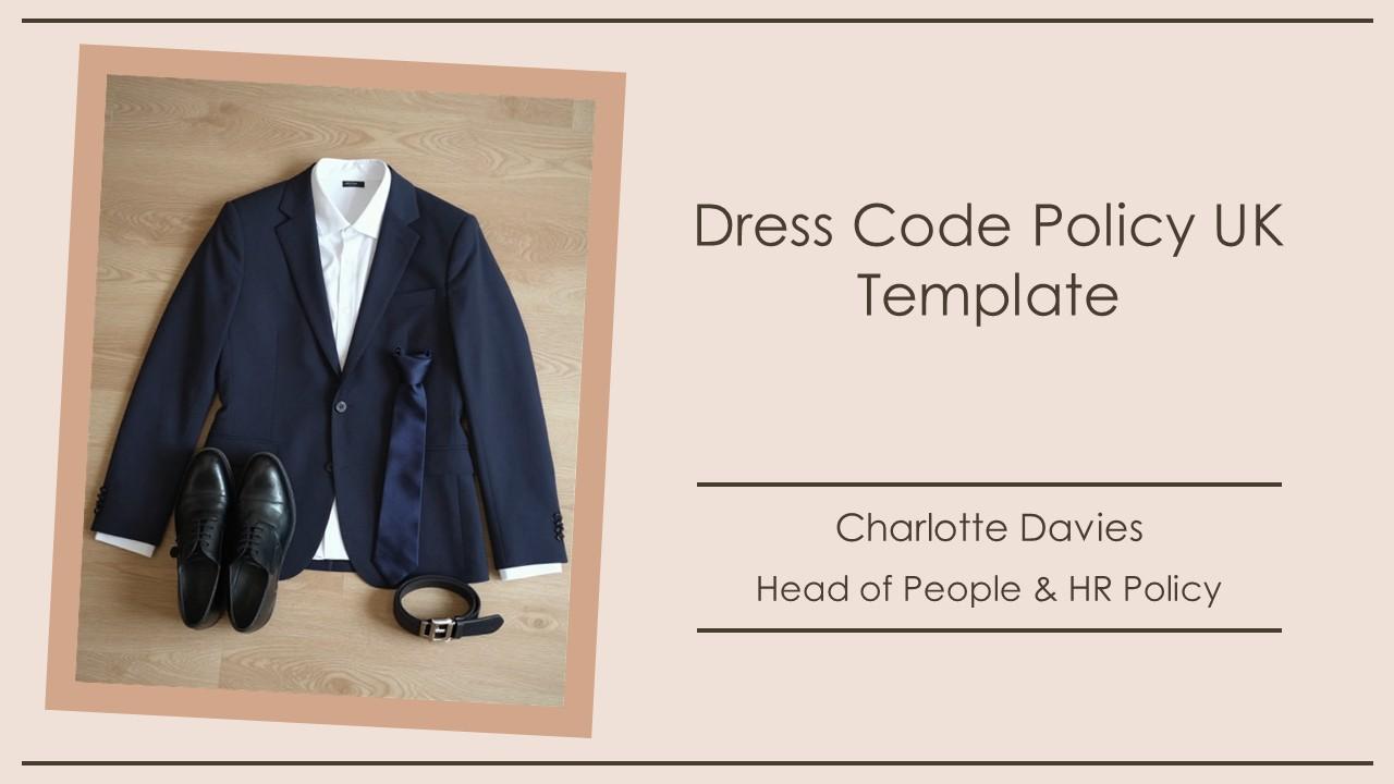 Dress Code Policy UK PPT Graphics VM