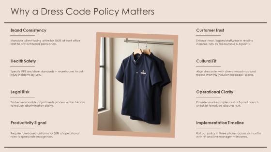 Dress Code Policy UK PPT Graphics VM