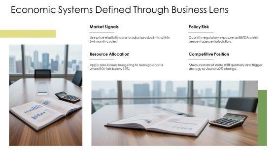 Economic Systems PPT Summary VM