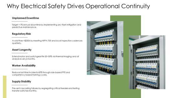 Electrical Safety In Industry PPT Example VM