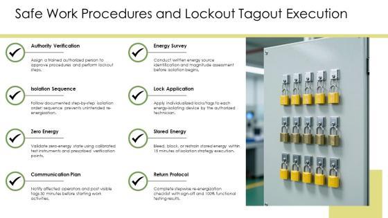 Electrical Safety In Industry PPT Example VM