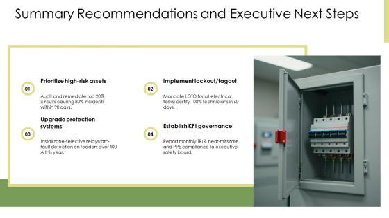 Electrical Safety In Industry PPT Example VM