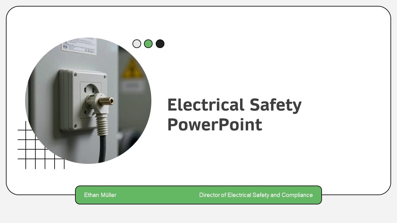 Electrical Safety PPT Presentation VM