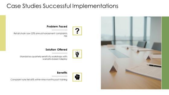 Employee Sensitivity Training PPT Example VM