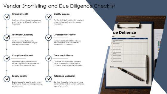 Engineering Company Profile Organizational Structure For Vendor Selection Frameworks PPT Template VM