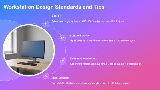 Ergonomics Training PPT Mockup VM