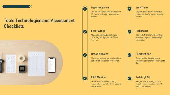 Ergonomics Trainings PPT Template VM
