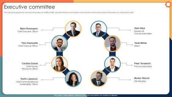 Executive Committee Engineering Solution Provider Company Profile CP SS V Executive Committee Engineering Solution Provider Company Profile CP SS V