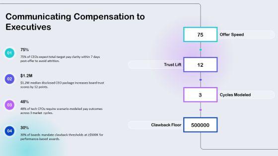 Executive Compensation Package Checklist PPT Example VM