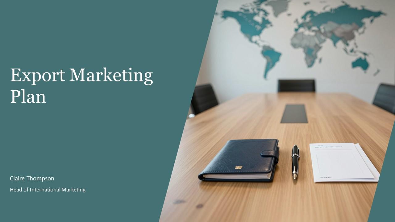 Export Marketing Plan PPT Designs VM