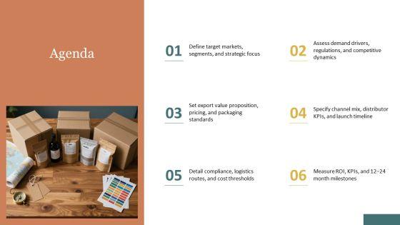 Export Marketing Plan PPT Designs VM