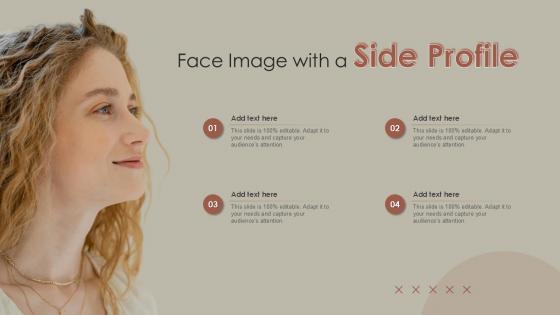 Face Image With A Side Profile Face Image With A Side Profile