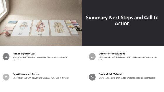 Fashion Design Portfolio PPT Graphics VM