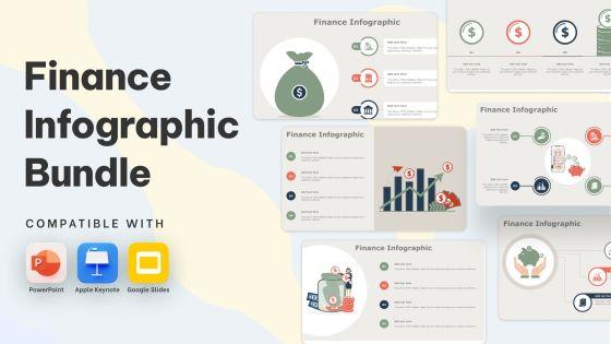 Finance Infographic Bundle Powerpoint Ppt Templates And Slides