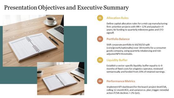 Financial Management For Capital Allocation PPT Presentation VM