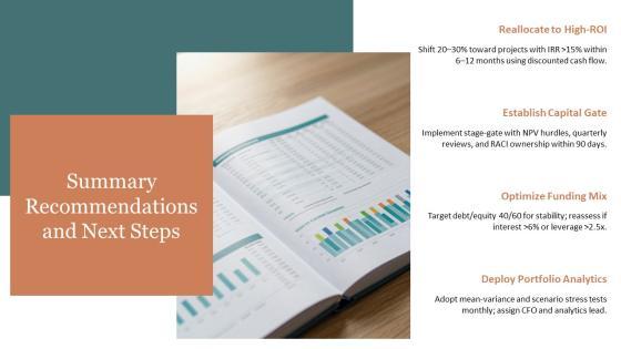 Financial Management For Capital Allocation PPT Presentation VM